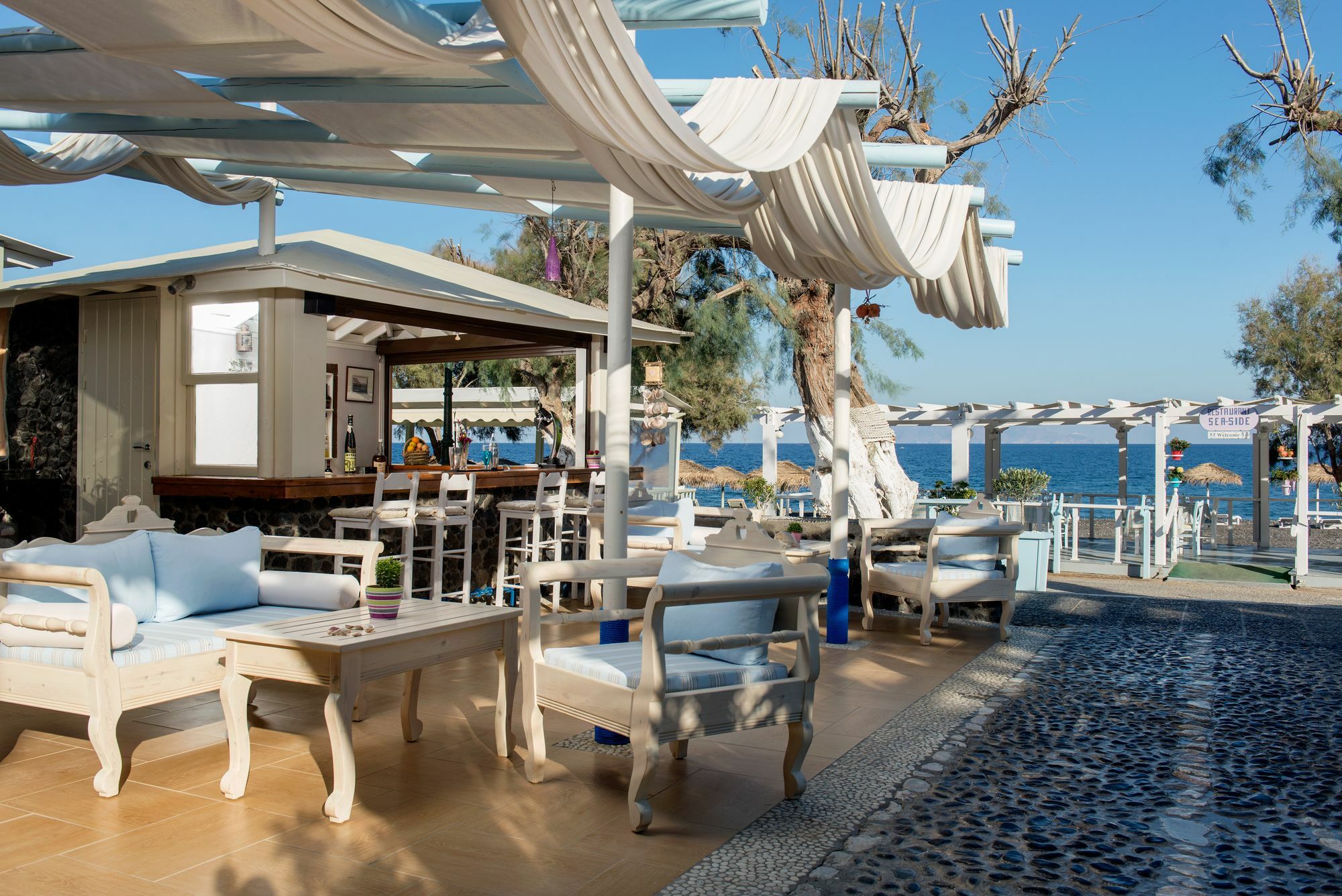 Sea Side Beach Hotel Kamári Exteriör bild